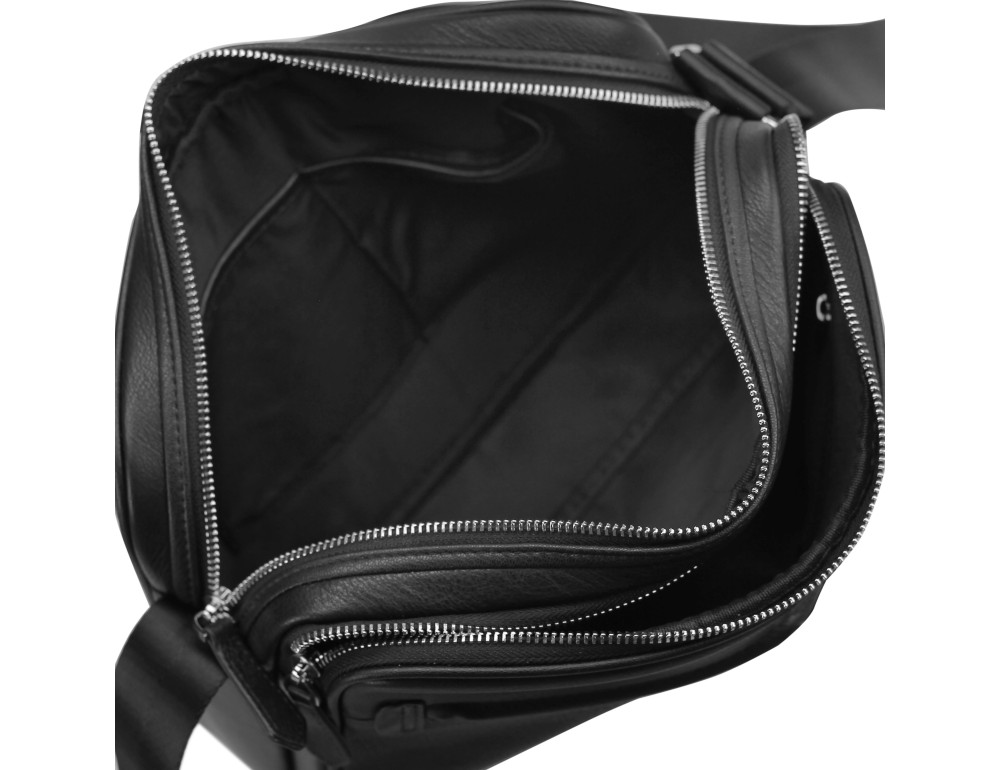 Горизонтальна листоноша через плече шкіряна Tiding Bag SM8-018A - Фотографія № 4