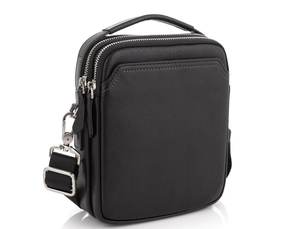 Чоловіча шкіряна сумка через плече Tiding Bag SM8-096A - Фотографія № 1 Чоловіча шкіряна сумка через плече Tiding Bag SM8-096A - Фотографія № 1