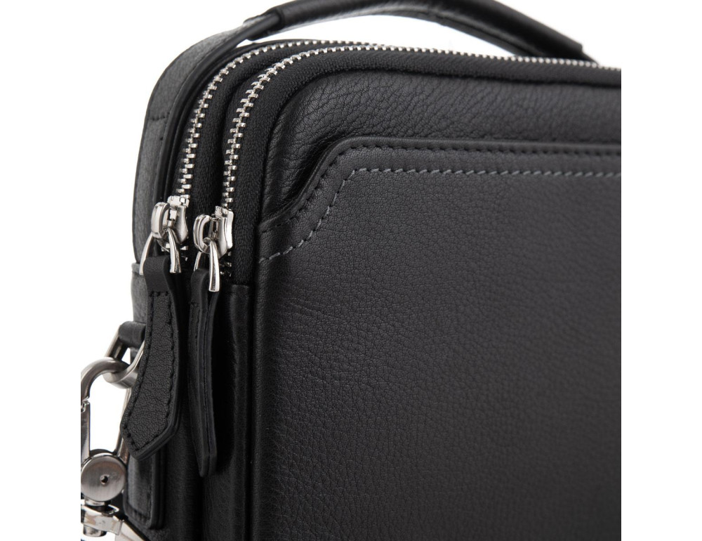 Чоловіча шкіряна сумка через плече Tiding Bag SM8-096A - Фотографія № 2