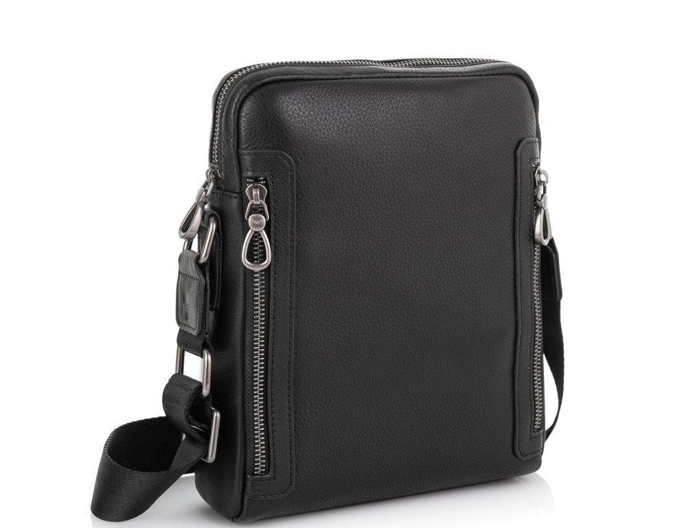 Мужская кожаная сумка через плечо Tiding Bag SM8-1007A - Фото № 1 Мужская кожаная сумка через плечо Tiding Bag SM8-1007A - Фото № 1