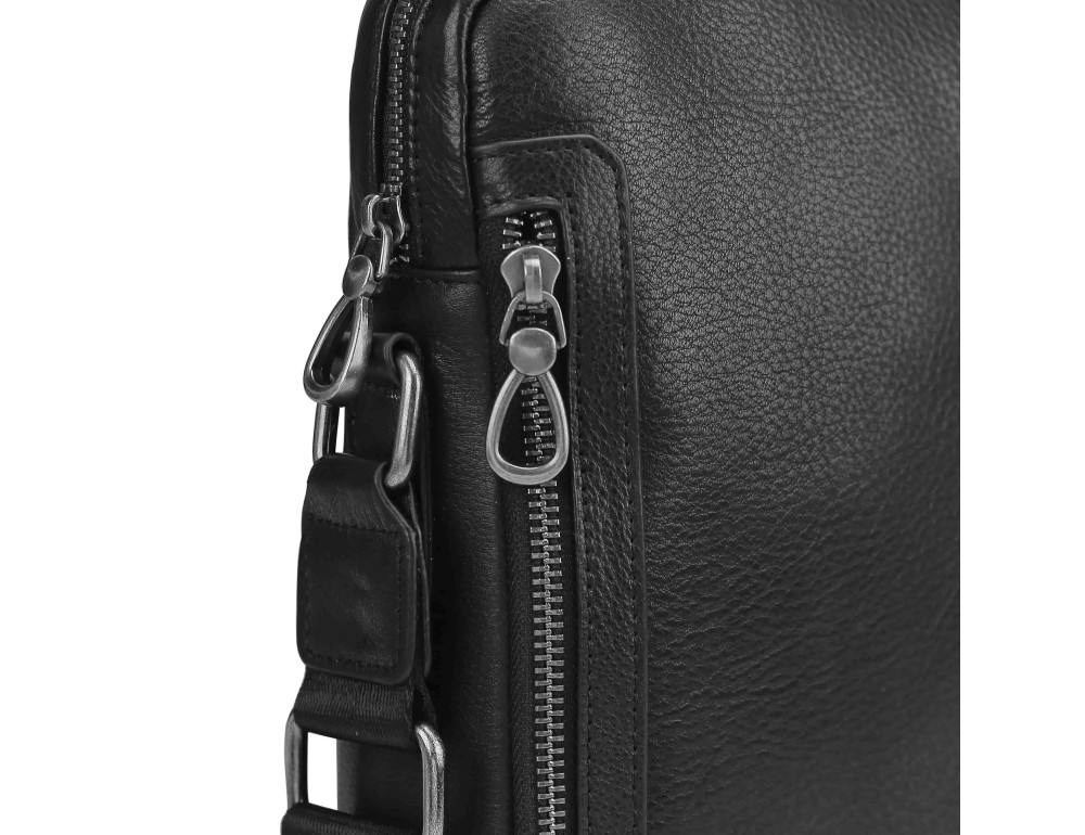 Мужская кожаная сумка через плечо Tiding Bag SM8-1007A - Фото № 2