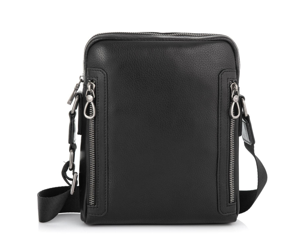 Мужская кожаная сумка через плечо Tiding Bag SM8-1007A - Фото № 6