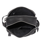 Чоловіча шкіряна сумка через плече чорна Tiding Bag SM8-138-1A - Фотографія № 101