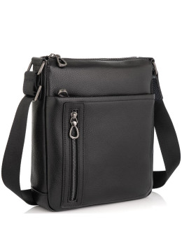 Кожаная сумка-мессенджер через плечо Tiding Bag SM8-17629A