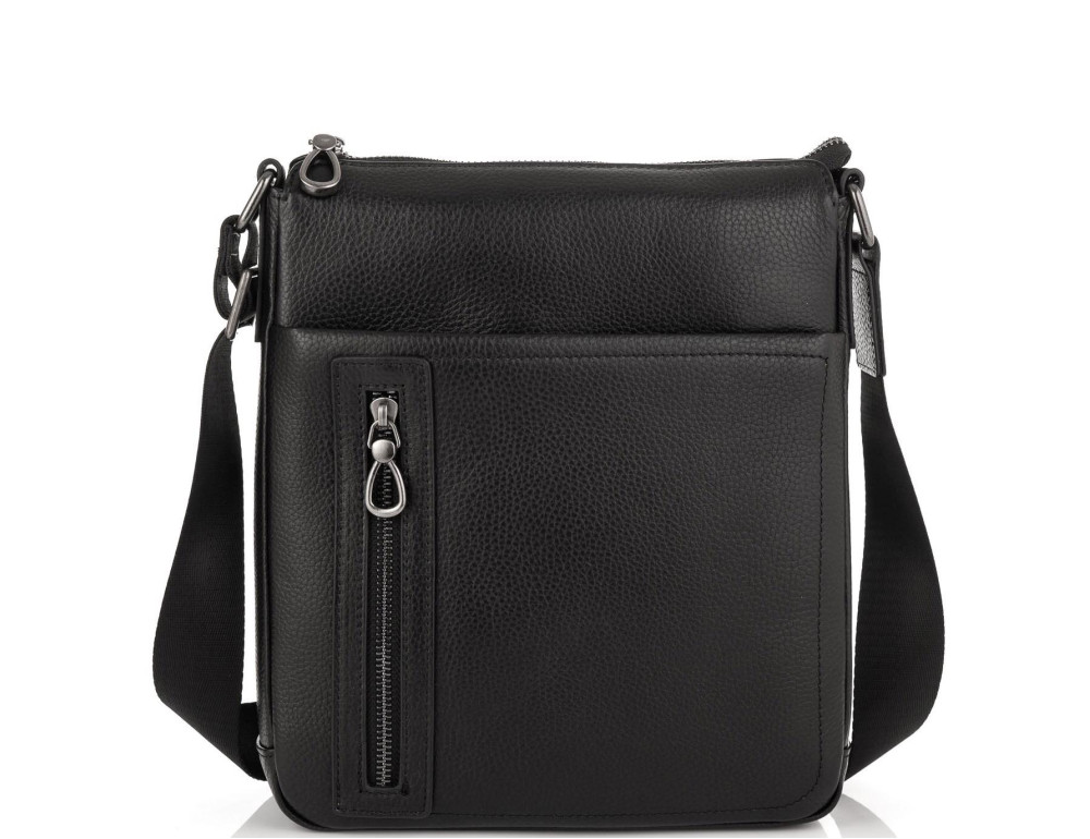 Шкіряна сумка-месенджер через плече Tiding Bag SM8-17629A - Фотографія № 7