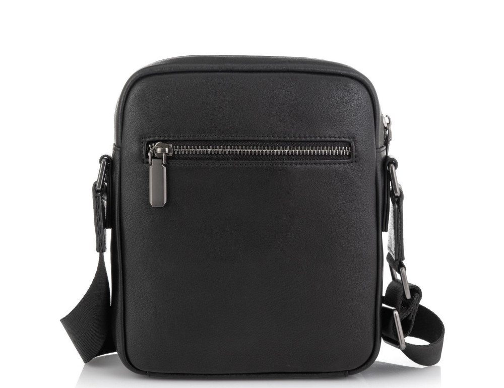 Мужская сумка через плечо черная Tiding Bag SM8-2156A - Фото № 2