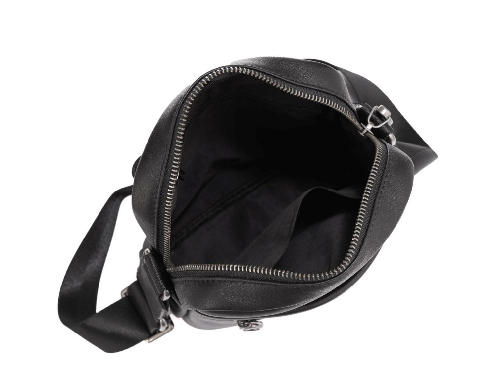 Мужская сумка через плечо в черном цвете Tiding Bag SM8-235A - Фото № 3