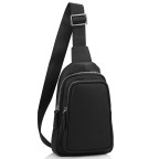 Чоловічий чорний шкіряний слінг на плече Tiding Bag SM8-356A - Фотографія № 100 Чоловічий чорний шкіряний слінг на плече Tiding Bag SM8-356A - Фотографія № 100