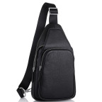 Чоловіча сумка-слінг через плече натуральна шкіра Tiding Bag SM8-681A - Фотографія № 100
