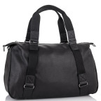 Мужская дорожная кожаная черная сумка для командировок Tiding Bag SM8-8149A - Фото № 100 Мужская дорожная кожаная черная сумка для командировок Tiding Bag SM8-8149A - Фото № 100