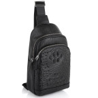Чоловіча сумка-слінг через плече натуральна шкіра Tiding Bag SM8-818A - Фотографія № 100