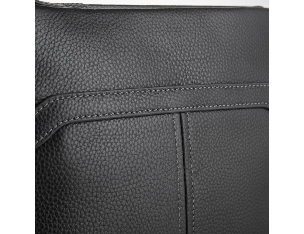 Месенджер чорний через плече Tiding Bag SM8-8987A - Фотографія № 2