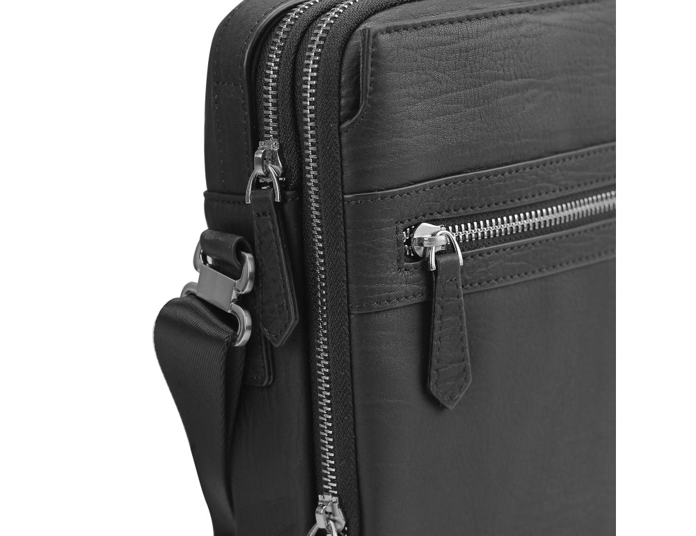 Сумка через плечо мужская кожаная барсетка Tiding Bag SM8-904A - Фото № 2