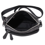Чоловіча шкіряна сумка через плече чорна Tiding Bag SM8-919A - Фотографія № 101