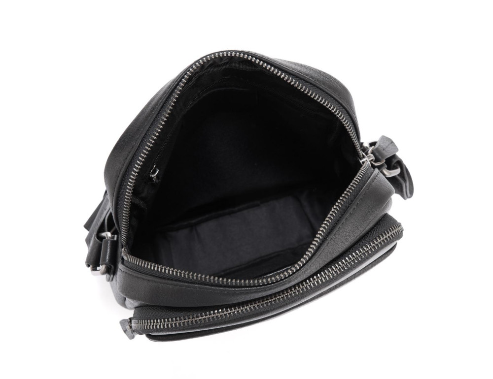 Сумка через плечо мужская кожаная Tiding Bag SM8-9622-1A - Фото № 3