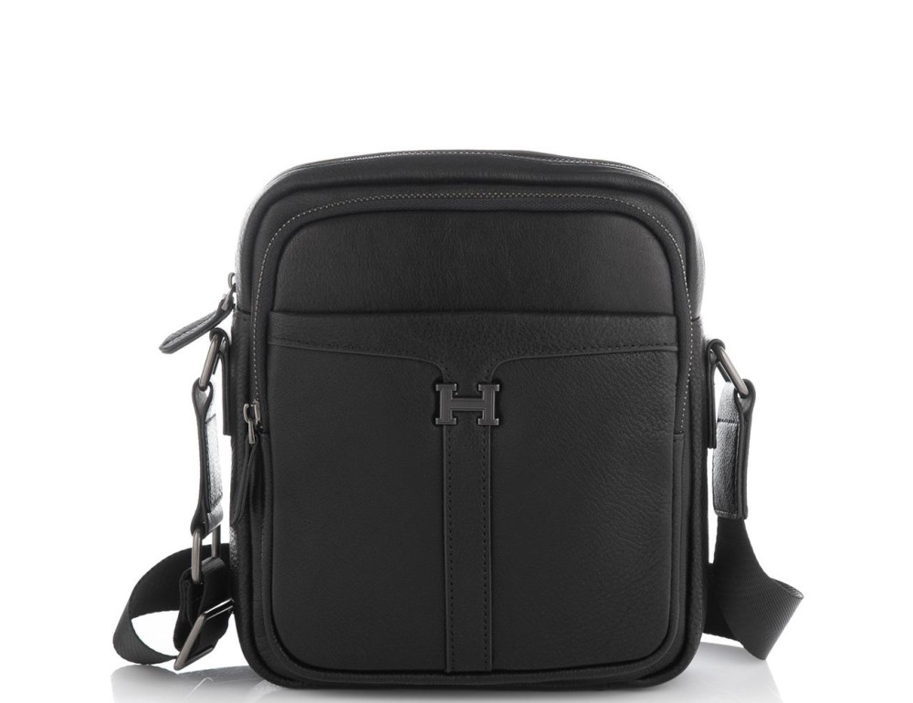 Сумка через плечо мужская кожаная Tiding Bag SM8-9622-1A - Фото № 5