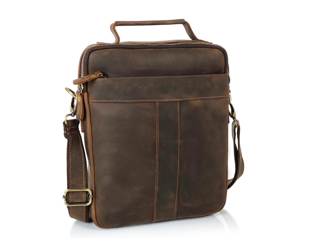 Мужской мессенджер с ручкой для переноски Tiding Bag V-JMD4-9001C - Фото № 1 Мужской мессенджер с ручкой для переноски Tiding Bag V-JMD4-9001C - Фото № 1