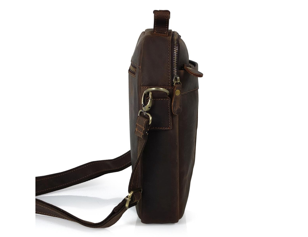 Мужской мессенджер с ручкой для переноски Tiding Bag V-JMD4-9001C - Фото № 5
