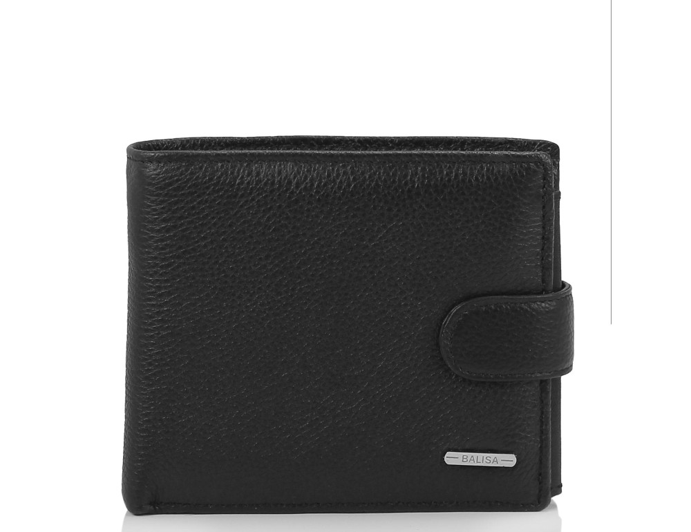 Чорне чоловіче портмоне Tiding Bag W111-9101A - Фотографія № 2