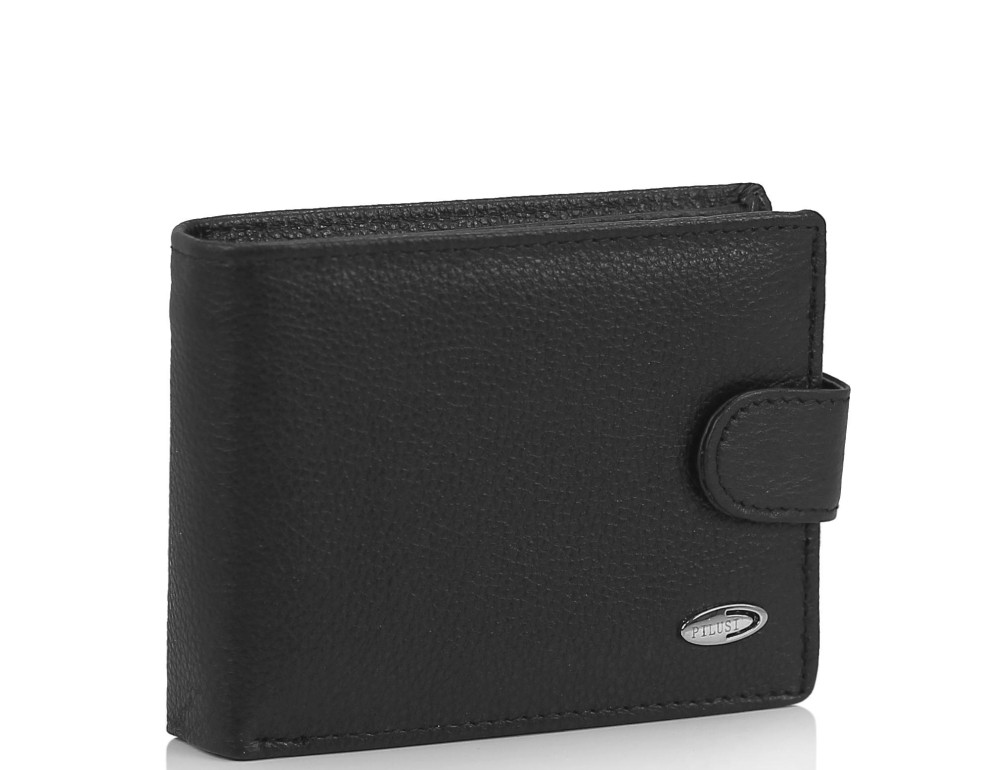 Портмоне черное мужское Tiding Bag W111-9102A - Фото № 1 Портмоне черное мужское Tiding Bag W111-9102A - Фото № 1