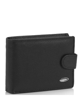 Портмоне черное мужское Tiding Bag W111-9102A