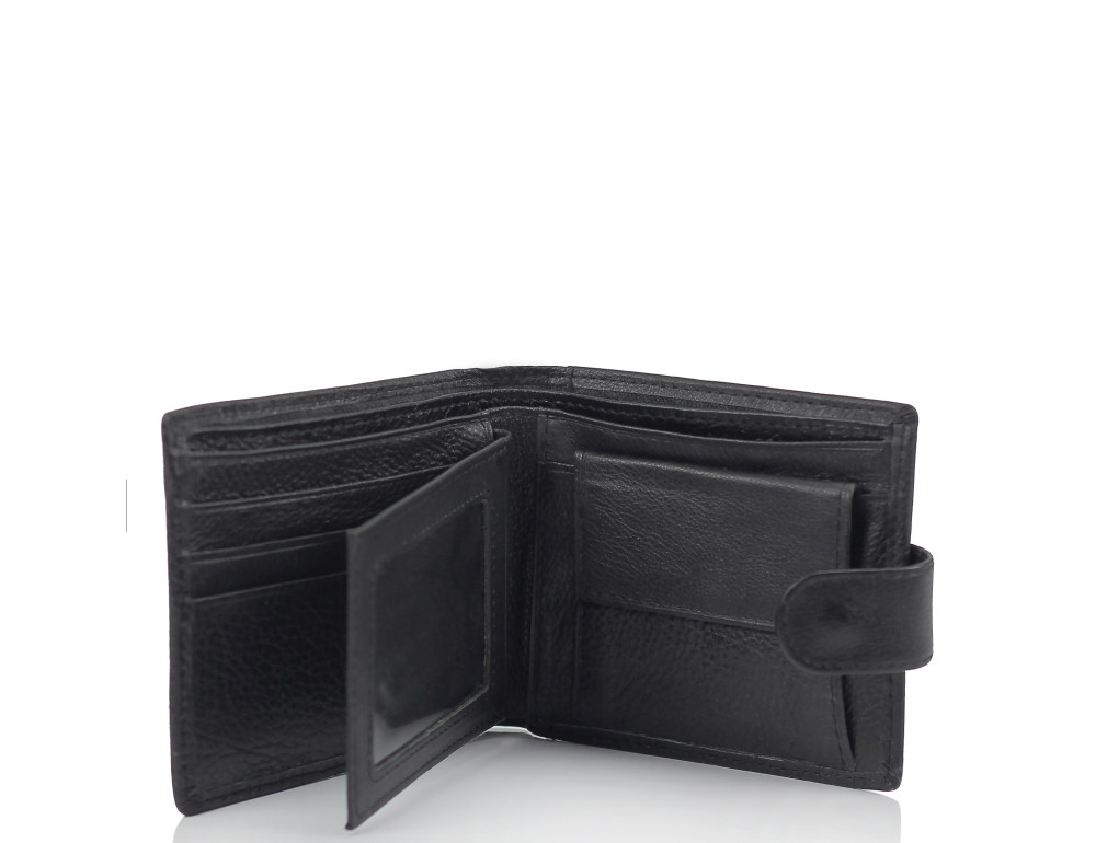 Портмоне черное мужское Tiding Bag W111-9102A - Фото № 3