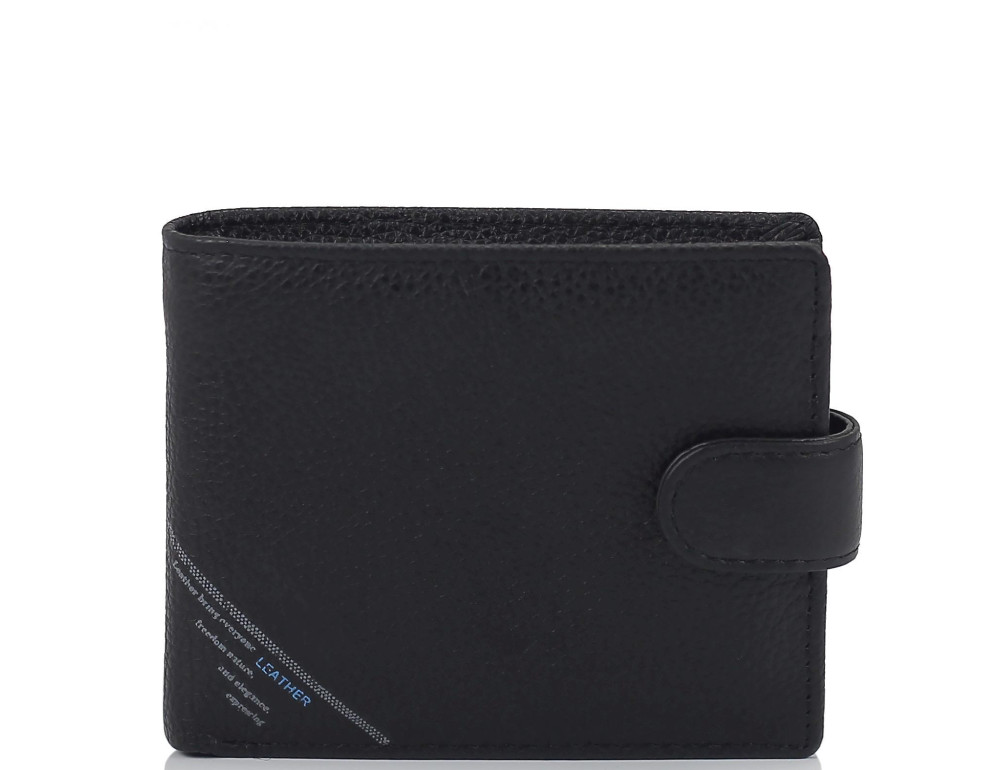 Портмоне мужское черное Tiding Bag W111-9104A - Фото № 5