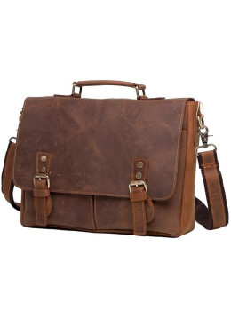 Мужской кожаный портфель TIDING BAG t0003