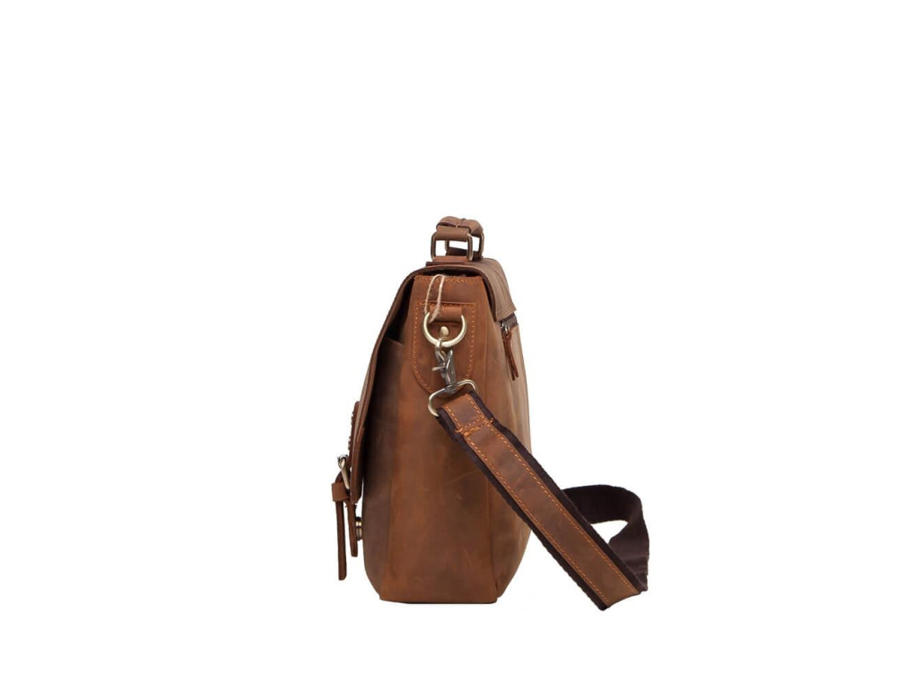 Мужской кожаный портфель TIDING BAG t0003 - Фото № 4