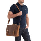 Мужской кожаный портфель TIDING BAG t0003 - Фото № 106
