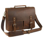 Міцний чоловічий шкіряний портфель з відділом для ноутбука TIDING BAG t0016 - Фотографія № 100 Міцний чоловічий шкіряний портфель з відділом для ноутбука TIDING BAG t0016 - Фотографія № 100