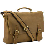 Ексклюзивний чоловічий шкіряний портфель шкіра Tiding Bag t0021C - Фотографія № 100