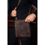 Сумка через плече чоловіча коричнева Tiding Bag t0030R - Фотографія № 101