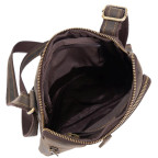 Сумка через плече чоловіча коричнева Tiding Bag t0030R - Фотографія № 103