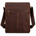Сумка-планшет мужская каркасная кожаная Tiding Bag t0034 - Фото № 102