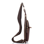 Чоловічий шкіряний слінг у вінтажному стилі коричневий Tiding Bag t0035 - Фотографія № 101 Чоловічий шкіряний слінг у вінтажному стилі коричневий Tiding Bag t0035 - Фотографія № 101
