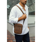 Чоловіча сумка на плече шкіряна коричнева Tiding Bag t0036 - Фотографія № 104 Чоловіча сумка на плече шкіряна коричнева Tiding Bag t0036 - Фотографія № 104
