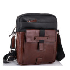 Мужская кожаная сумка через плечо Tiding Bag t0037 - Фото № 100