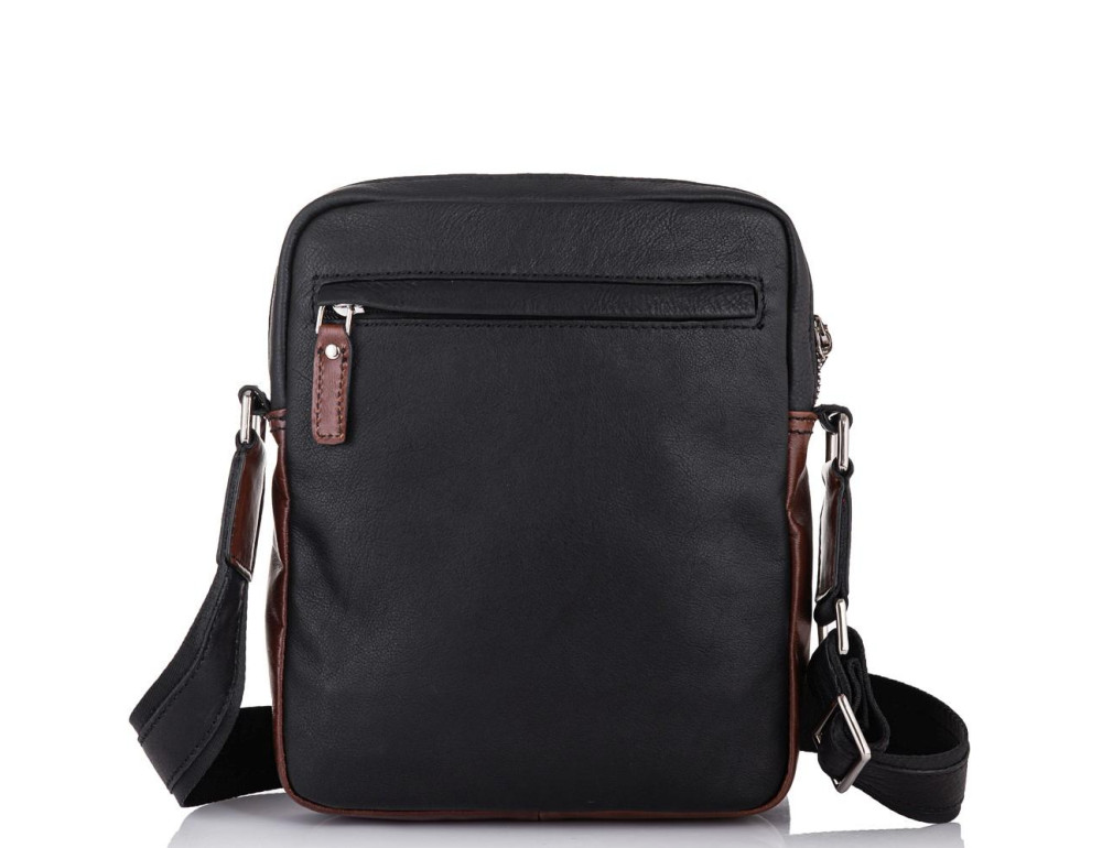 Мужская кожаная сумка через плечо Tiding Bag t0037 - Фото № 3
