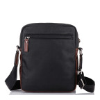 Мужская кожаная сумка через плечо Tiding Bag t0037 - Фото № 102