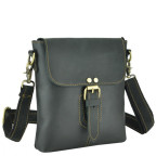 Мессенджер мужской черный Tiding Bag t0040A - Фотографія № 100