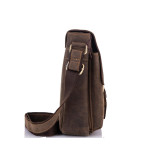Чоловічий месенджер на плече з натуральної шкіри vintage Tiding Bag t0047 - Фотографія № 101
