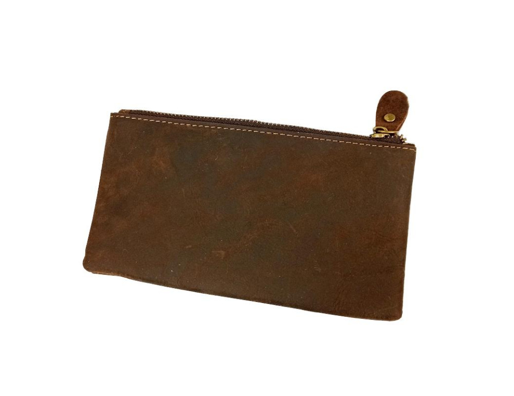 Портмоне мужское коричневое Tiding Bag t0049 - Фото № 4