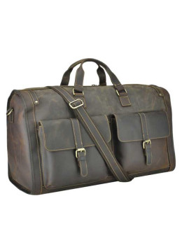 Cумка дорожная из натуральной кожи Tiding Bag t0050DB