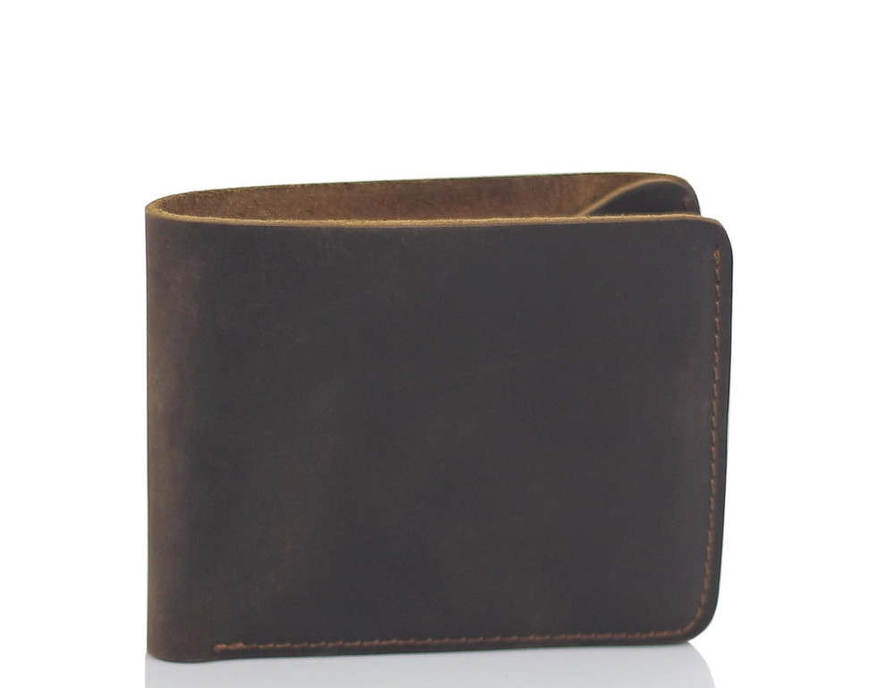 Портмоне коричневое мужское Tiding Bag t0053 - Фото № 1 Портмоне коричневое мужское Tiding Bag t0053 - Фото № 1