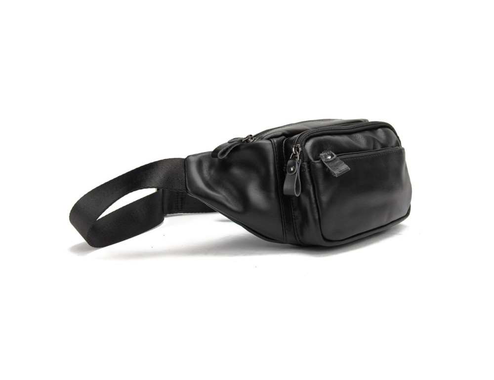 Сумка на пояс із телячої шкіри Tiding Bag t0186A - Фотографія № 2