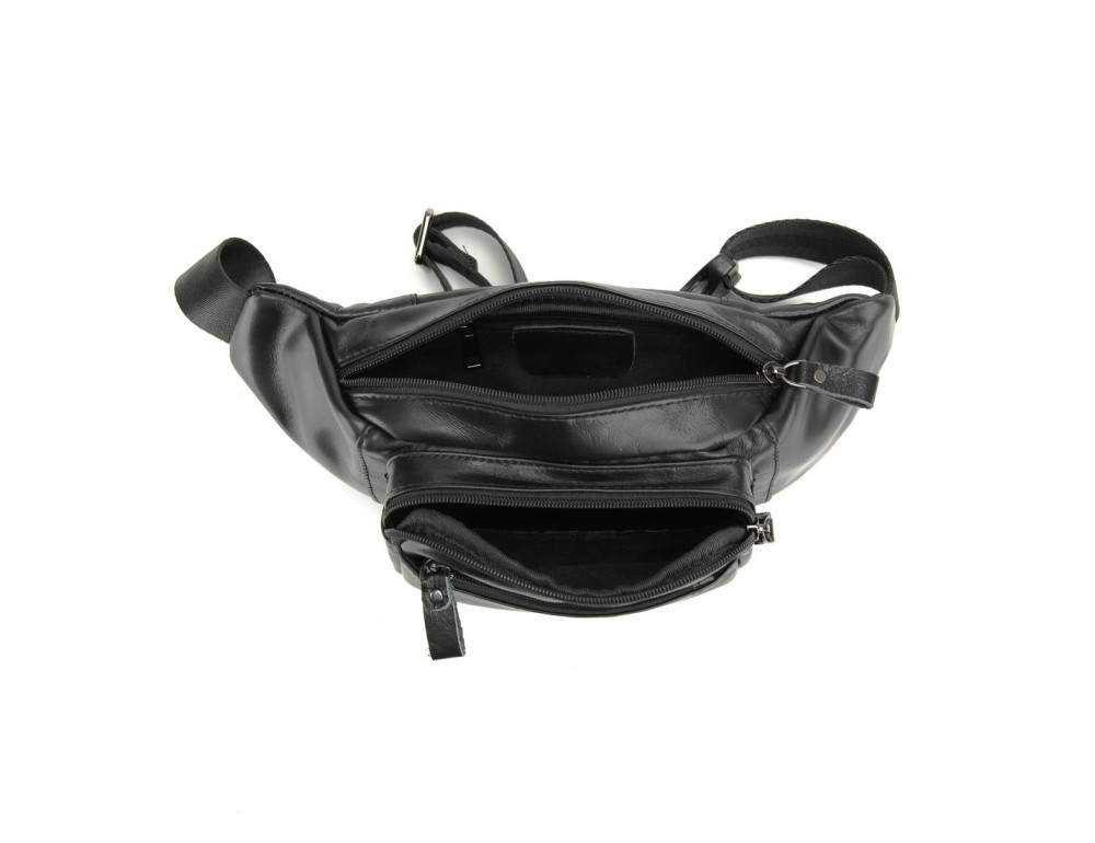 Сумка на пояс із телячої шкіри Tiding Bag t0186A - Фотографія № 5