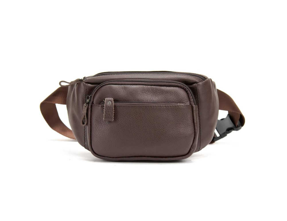 Сумка на пояс із телячої шкіри Tiding Bag t0186C - Фотографія № 5