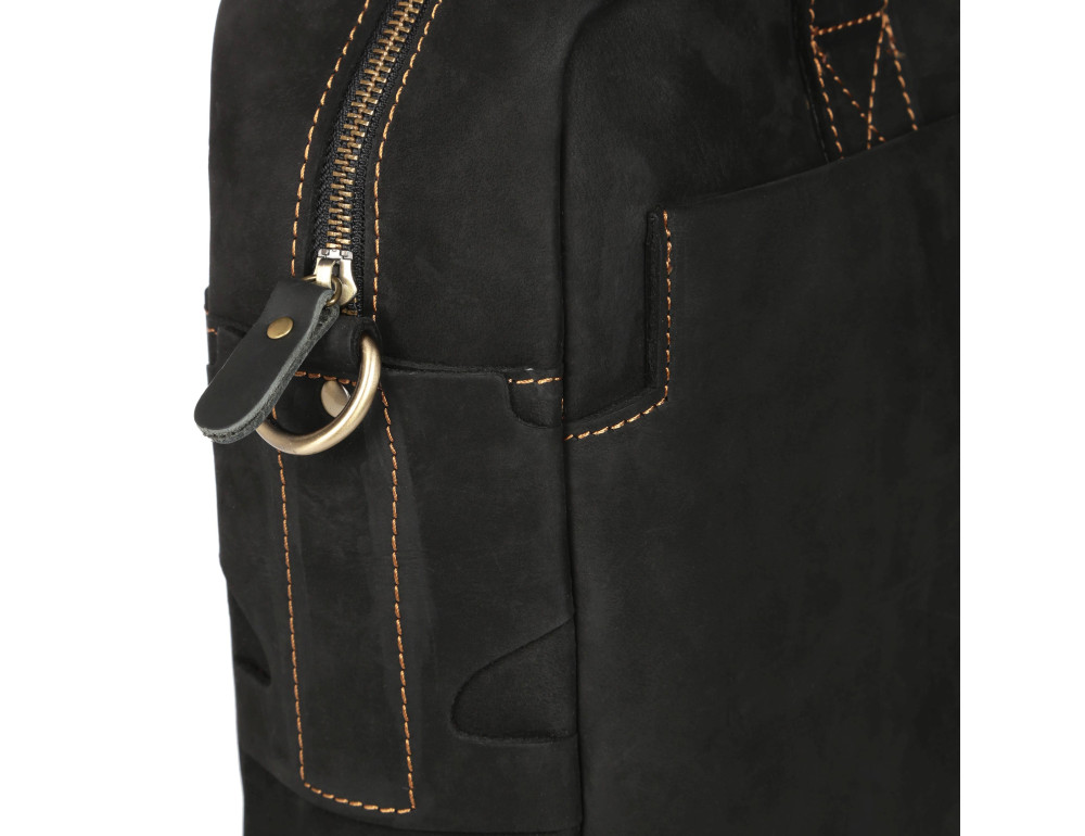 Чоловіча шкіряна сумка-портфель для ноутбука волов'яна Tiding Bag t1019RA - Фотографія № 2