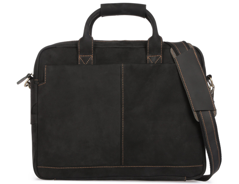 Чоловіча шкіряна сумка-портфель для ноутбука волов'яна Tiding Bag t1019RA - Фотографія № 8